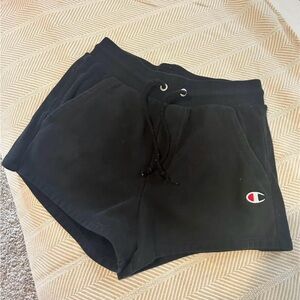 Champion Black Casual Shorts